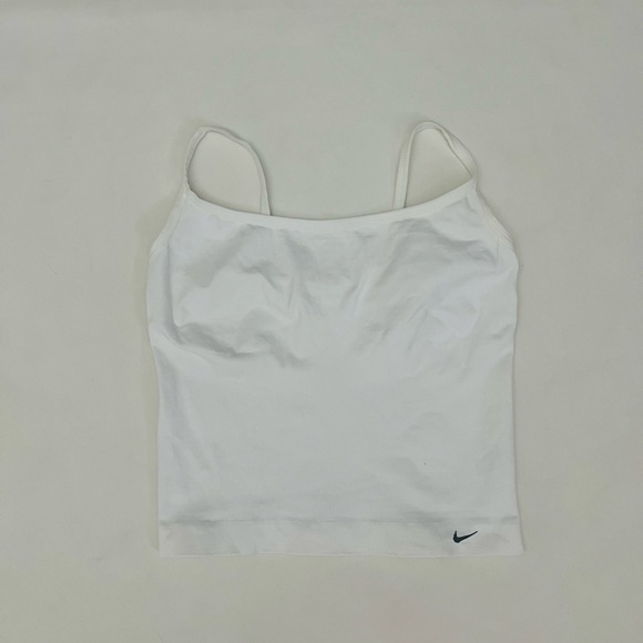 Nike Seamless Dri Fit Tank Top white size medium - Picture 1 of 6